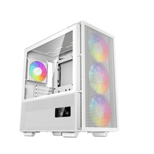 DeepCool CH560 Digital WH Midi-tower PC-behuizing Wit 4 voorgeïnstalleerde ventilators