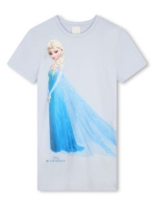 Givenchy Kids x Disney robe à imprimé Elsa - Bleu