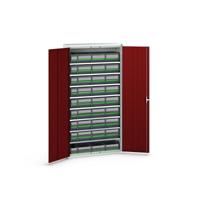Bott Verso Magazijnkast | 8 Legborden | 36 BottBoxen | RAL 3004 - 16926505.24 Bott Verso Magazijnkast | 8 Legborden | 36 BottBoxen | RAL 3004 - 16926505.24