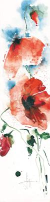 Kunstdruk Ekkehard Hofmann - Mohn I 20x99cm