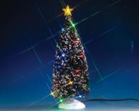 Evergreen tree with 24 multi light b/o 4.5v - Lemax