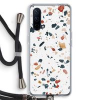 Terrazzo N°4: OnePlus Nord CE 5G Transparant Hoesje met koord