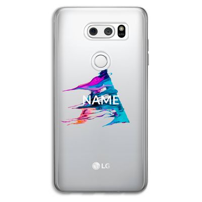 Abstract Spectrum: LG V30 Transparant Hoesje