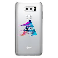 Abstract Spectrum: LG V30 Transparant Hoesje