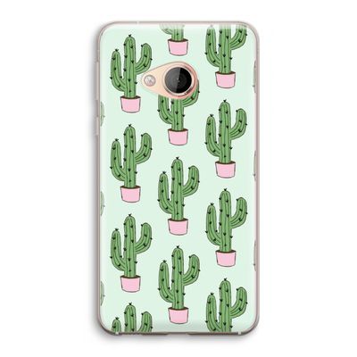Cactus Lover: HTC U Play Transparant Hoesje