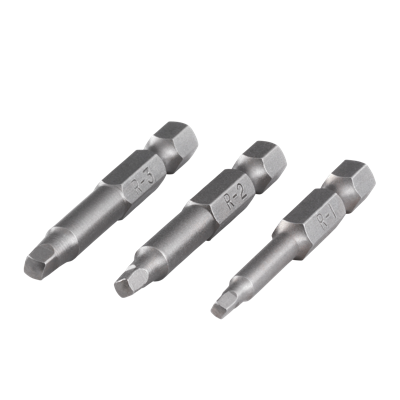 Wolfcraft Schroefbits | SquarePlus | 50 mm | No. 1, 2, 3 | 3-delig - 1266000