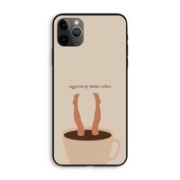 Aggressively drinks coffee: iPhone 11 Pro Max Biologisch afbreekbaar hoesje