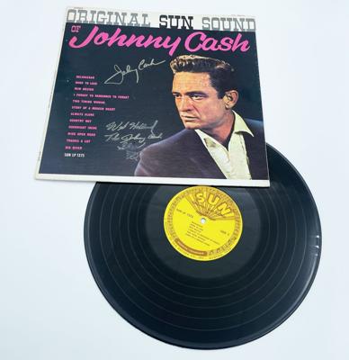 Johnny Cash (en W.S. Holland) - Original Sun Sound (1964) LP - Gesigneerd