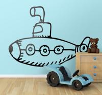 Sticker Duikboot kinderen