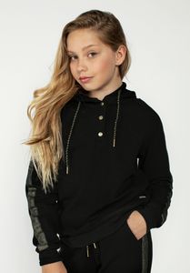 AI&KO Meisjes sweater - Brook - Zwart