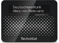 TechniSat Cablestar 100 V2 dig. kabelradio ontv Receiver Zwart - thumbnail
