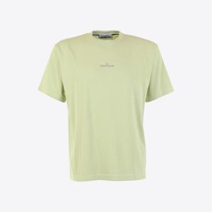 T-shirt Groen Print Rug