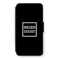Negenduust black: iPhone 11 Flip Hoesje