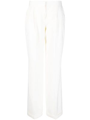 Alexander McQueen pantalon de tailleur en laine - Tons neutres