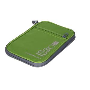 Dunlop Reisportemonnee - groen - 13 x 20.5 cm - polskoord - diverse vakken - polyester