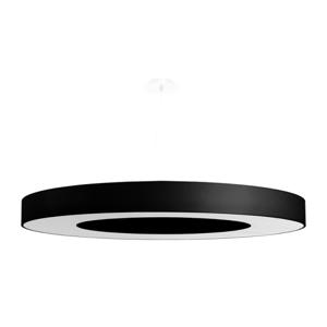 Kroonluchter SATURNO SLIM 90 zwart