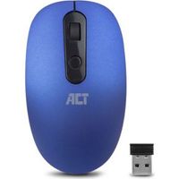 ACT Draadloze muis, USB nano-ontvanger, 1200 dpi, blauw