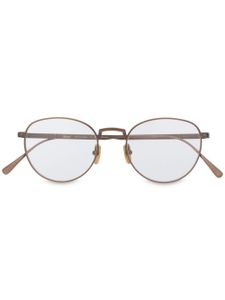 Persol lunettes de soleil à monture ronde - Or