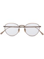 Persol lunettes de soleil à monture ronde - Or