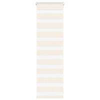 VidaXL Zebra rolgordijn 40x100 cm stofbreedte 35,9 cm marmerbeige