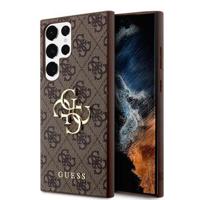 Samsung Galaxy S24 Ultra Guess 4G Big Metal Logo Hybrid Case - Bruin - thumbnail