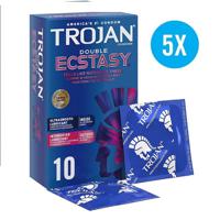 Trojan Double Ecstasy condooms