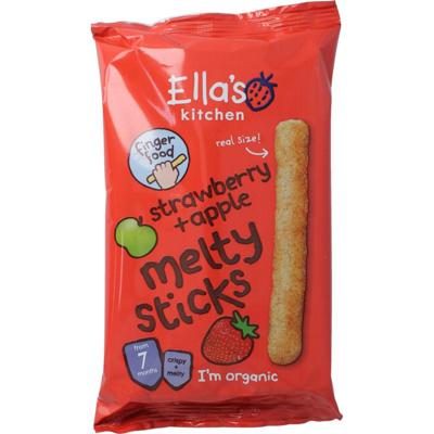 Ella's Kitchen melty sticks strawb/app 7+ bio