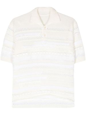 Y's polo en maille - Tons neutres