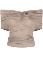 MISBHV Asymmetrische blouse - Beige - thumbnail