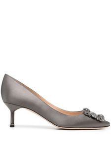 Manolo Blahnik escarpins Hangisi - Gris