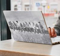 Laptop sticker Rockefeller Center werknemers
