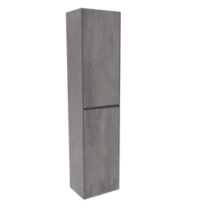 Storke Edge zwevende badkamerkast beton donkergrijs 40 x 30 x 170 cm