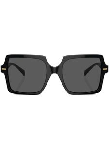 Versace Eyewear lunettes de soleil à monture carrée oversize - Noir