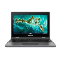 ASUS Chromebook Flip CR1 CR1100FKA-BP0103 29,5 cm (11.6") Touchscreen HD IntelÂ® CeleronÂ® N N4500 4 GB LPDDR4x-SDRAM 64 GB eMMC Wi-Fi 6 (802.11ax) ChromeOS Grijs