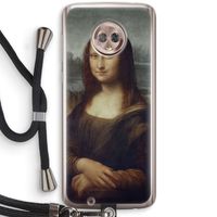 Mona Lisa: Motorola Moto G6 Transparant Hoesje met koord