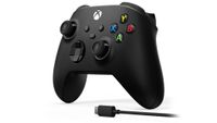 Microsoft Xbox Wireless Controller + USB-C Cable Zwart Bluetooth/USB Gamepad Analoog/digitaal PC, Xbox One, Xbox Series S, Xbox Series X - thumbnail