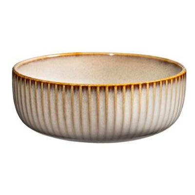 Schaaltje Camille - Beige - Stoneware - Ø11,5 cm - Leen Bakker