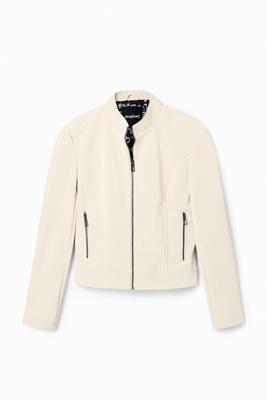 Jack met suède-effect - WHITE - S