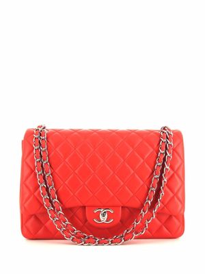 CHANEL Pre-Owned grand sac porté épaule Timeless Jumbo (2016) - Rouge