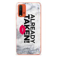 Xiaomi Poco M3 | Siliconen hoesje | met naam Already Taken White