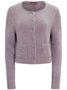 Altuzarra cardigan Welles à sequins - Tons neutres