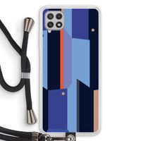 Gestalte 3: Samsung Galaxy A22 4G Transparant Hoesje met koord