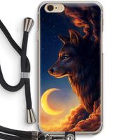 Night Guardian: iPhone 6 / 6S Transparant Hoesje met koord