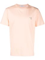 Maison Kitsuné t-shirt à patch logo poitrine - Orange