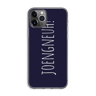 Joengneuh!: iPhone 11 Pro Max Transparant Hoesje