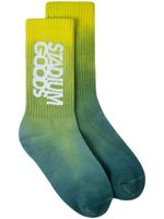 STADIUM GOODS® x Smalls Studio chaussettes 'Firefly Gradient' - Vert - thumbnail