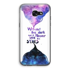 Stars quote: Samsung Galaxy A5 (2017) Transparant Hoesje