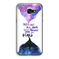 Stars quote: Samsung Galaxy A5 (2017) Transparant Hoesje