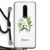Green Brush: OnePlus 7 Pro Transparant Hoesje met koord