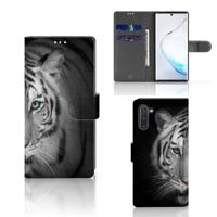 Samsung Galaxy Note 10 | Telefoonhoesje | Met pasjeshouder | Tijger